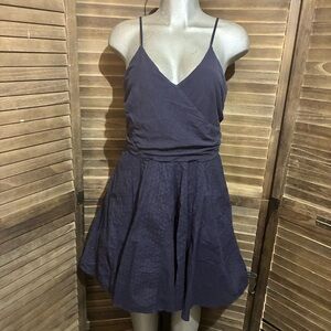 Anthropologie Maeve Navy Dress XL